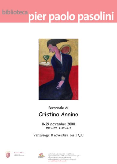 Materiale della mostra Personale