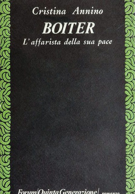 Copertina di Boiter. L’affarista della sua pace