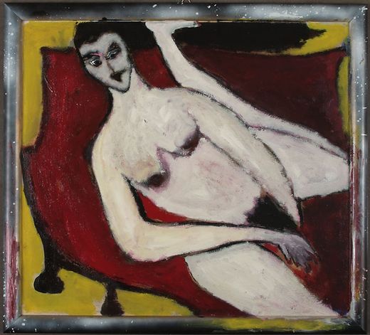 Ballerina seduta, dipinto del 2005