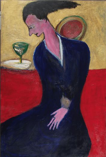Ritratto della madre, dipinto del 2002